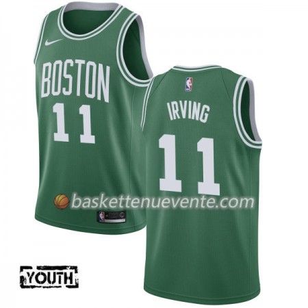 Maillot Basket Boston Celtics Kyrie Irving 11 Nike 2017-18 Vert Swingman - Enfant